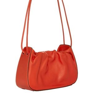 Staud shoulder bag in blood orange